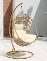 Havana Hanging Egg Chair | Pod Chair Outdoor Wicker Patio Garden Backyard