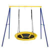 Heavy Duty A-Frame Steel Swing Stand w/ Ground Stakes