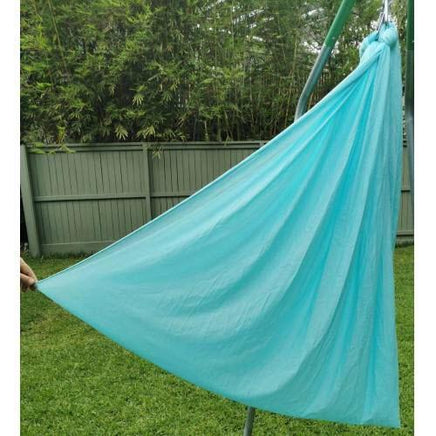 Indoor Sensory Teal Swing with Stand