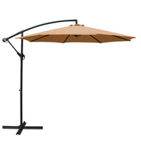 Instant 3M Cantilevered Outdoor Umbrella - Beige