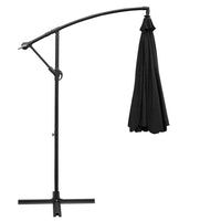 Instant 3M Cantilevered Outdoor Umbrella - Black