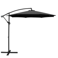 Instant 3M Cantilevered Outdoor Umbrella - Black