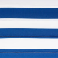 King Size Blue Stripes Coloured Quilted Spreader Bar Hammock