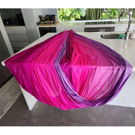 Large Tritone Silky Nylon Wrap Swing (Purple) (450x250cm)