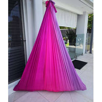 Large Tritone Silky Nylon Wrap Swing (Purple) (450x250cm)