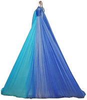 Large Tritone Silky Nylon Wrap Swing (Teal Blue) (450x250cm)