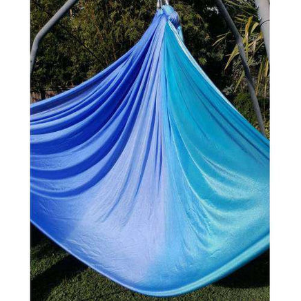 Large Tritone Silky Nylon Wrap Swing (Teal Blue) (450x250cm)