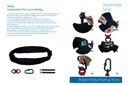 Lycra Sensory Swing Double Layer