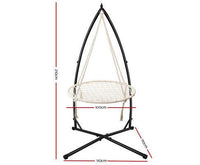 Macrame 100cm Kids Nest Swing with Stand