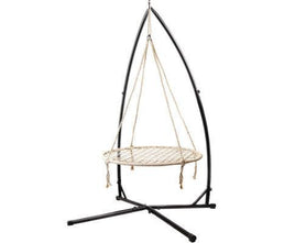 Macrame 100cm Kids Nest Swing with Stand