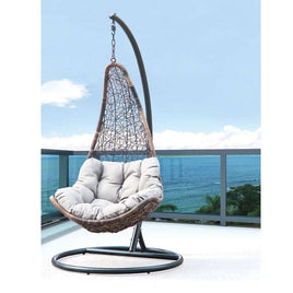 Marina Outdoor Hanging Egg Chair with Stand