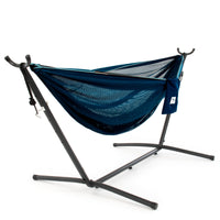 Mesh Hammock Combo in Navy and Turquoise