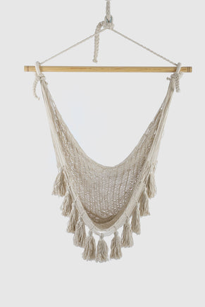 Mexican Hammock Chair Deluxe in Cream