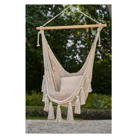 Mexican Hammock Chair Deluxe in Cream