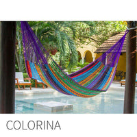 Mexican Jumbo Outdoor Cotton Hammock