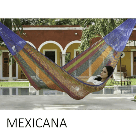 Mexican Jumbo Outdoor Cotton Hammock