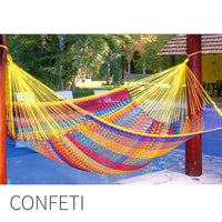 Mexican Jumbo Outdoor Cotton Hammock