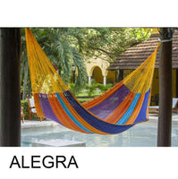 Mexican Jumbo Outdoor Cotton Hammock