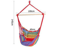 Multi colour Hammock Swing Chair with Cushion