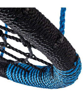 Nest Swing Oval BLACK/BLUE With Adjustable PP Ropes (sensory swing)