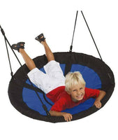 Nest Swing Swibee BLUE/BLACK With Adjustable PP Ropes (sensory swing)