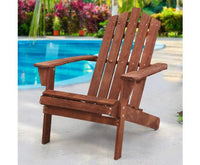 Outdoor Deck Chair in Coffee Colour