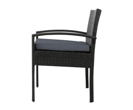 Outdoor Dining Chairs Patio Furniture Rattan Lounge Chair