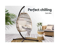 Outdoor Furniture Egg Hanging Swing Chair