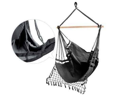 Outdoor Hanging Swing Chair - Grey