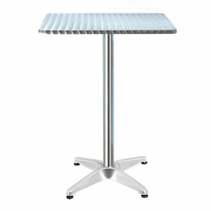 Outdoor & Indoor Adjustable Aluminium Steel Bar Table