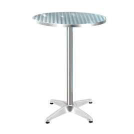 Outdoor & Indoor Aluminium Bar Table 70cm