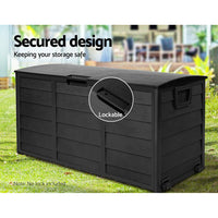 Outdoor Storage Box in Black Colour