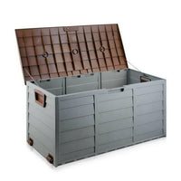 Outdoor Storage Box in Brown Colour