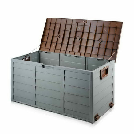 Outdoor Storage Box in Brown Colour