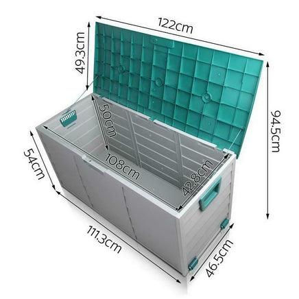 Outdoor Storage Box in Green Colour