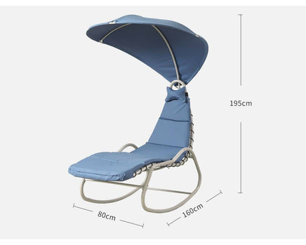 Outdoor Sun Lounge Canopy Swing Chair