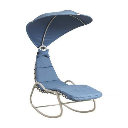 Outdoor Sun Lounge Canopy Swing Chair