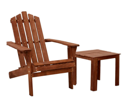 Outdoor Wooden Lounge Beach Chair