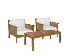 Patio Furniture Set: 2 Armchairs and a Table