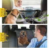 Rear Back Seat Waterproof Cover Pet Safety Mat Hammock Protector