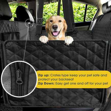 Rear Back Seat Waterproof Cover Pet Safety Mat Hammock Protector