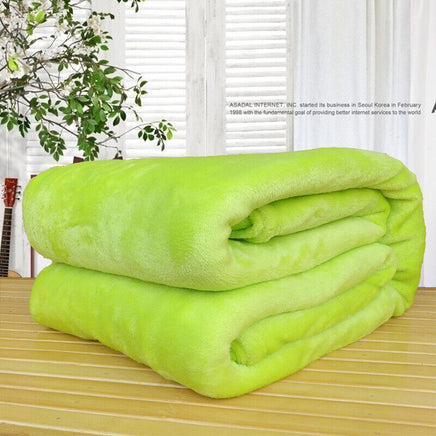 bed-throw-blankets-yellow-green
