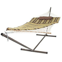 Siesta Double Hammock Spreader Bar with Steel Stand