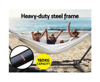 Siesta Hammock Bed with Steel Hammock Stand