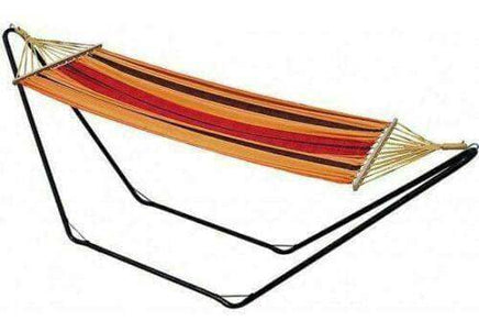 Single Size Canvas Hammock with Spreader Bar Bundle