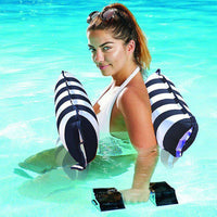 Summer Sapphire Inflatable Floating Water Hammock