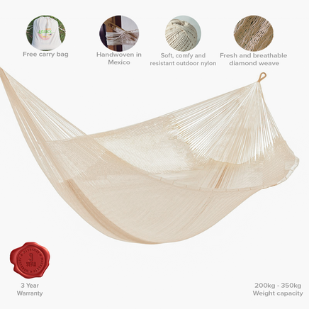 Super Nylon Mexican Hammock