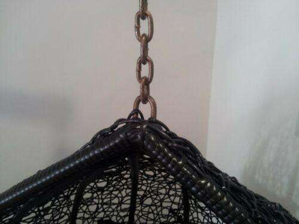 Trapeze Wicker Rattan Hanging Pod Basket Egg Chair