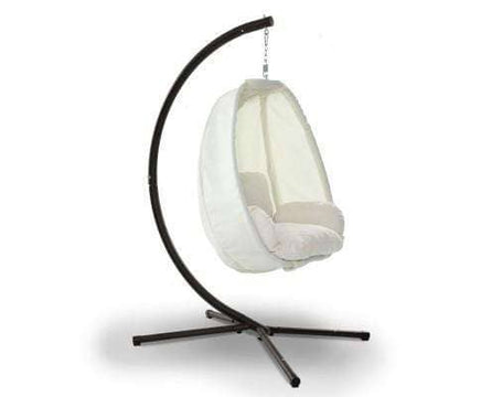 White Outdoor Furniture Egg Chair