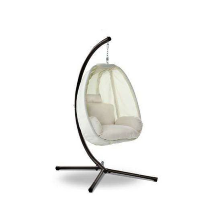 White Outdoor Furniture Egg Chair